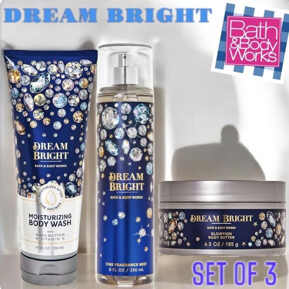 Bath and Body Works Dream Bright 3 Piece Set - Picture 1 of 6